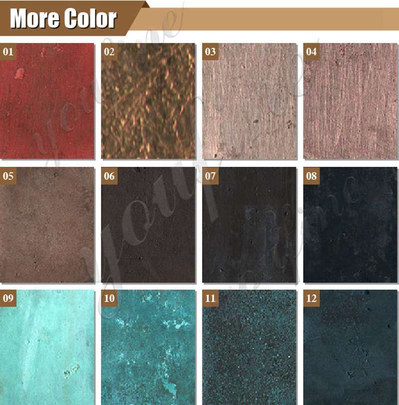 bronze color