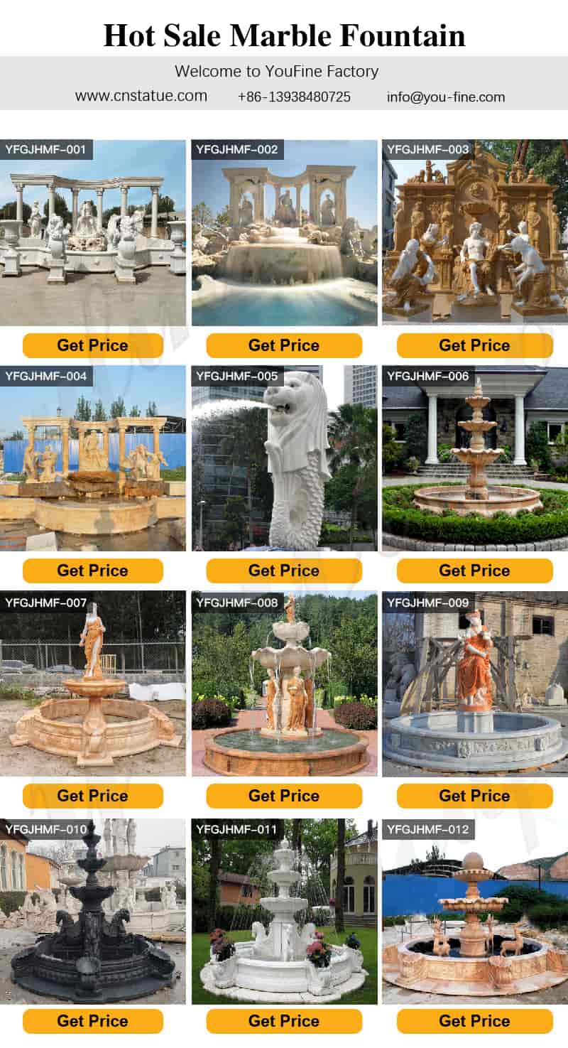 outdoor marble fountain (2)
