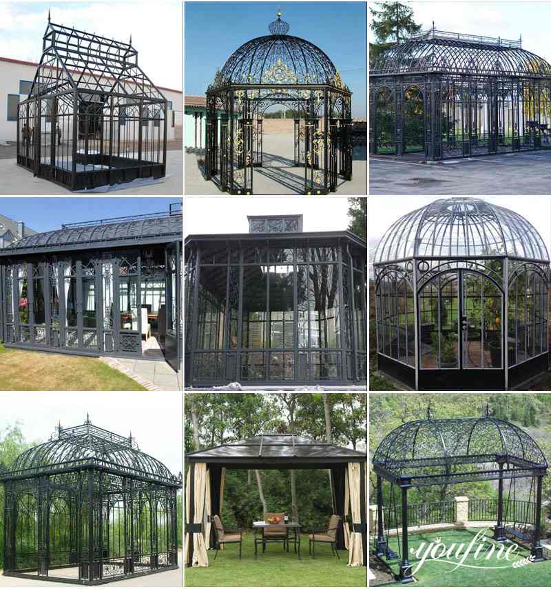 wroght iron gazebo