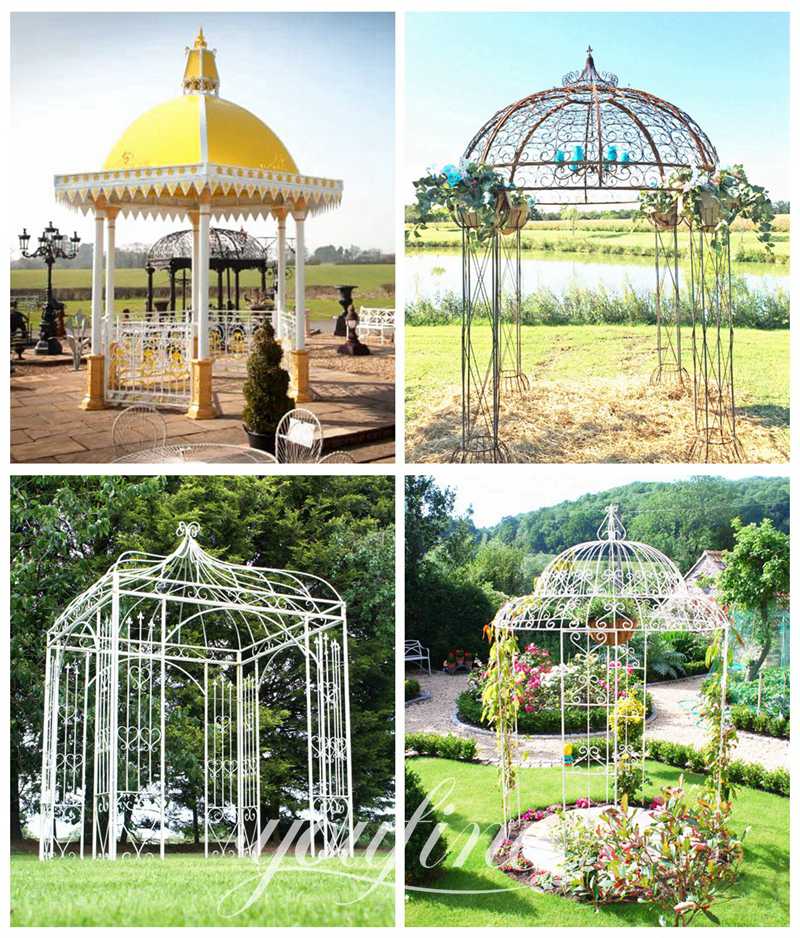 wrought iron garden decor-YouFine Sculpture