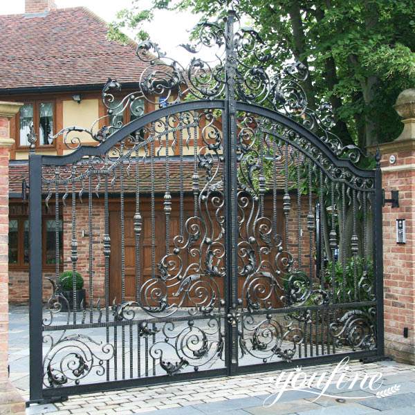 wrought iron gate