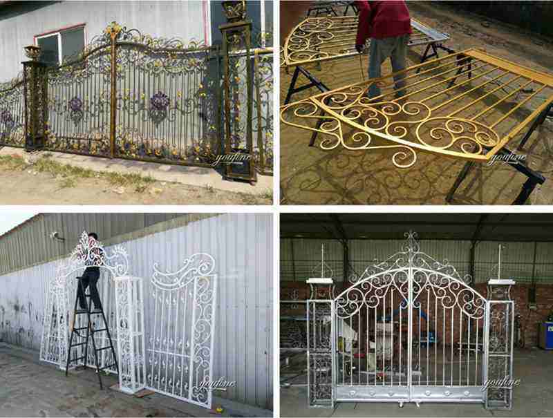 wrought iron gate