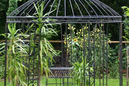 Unique Metal Garden Gazebo for Sale IOK-107