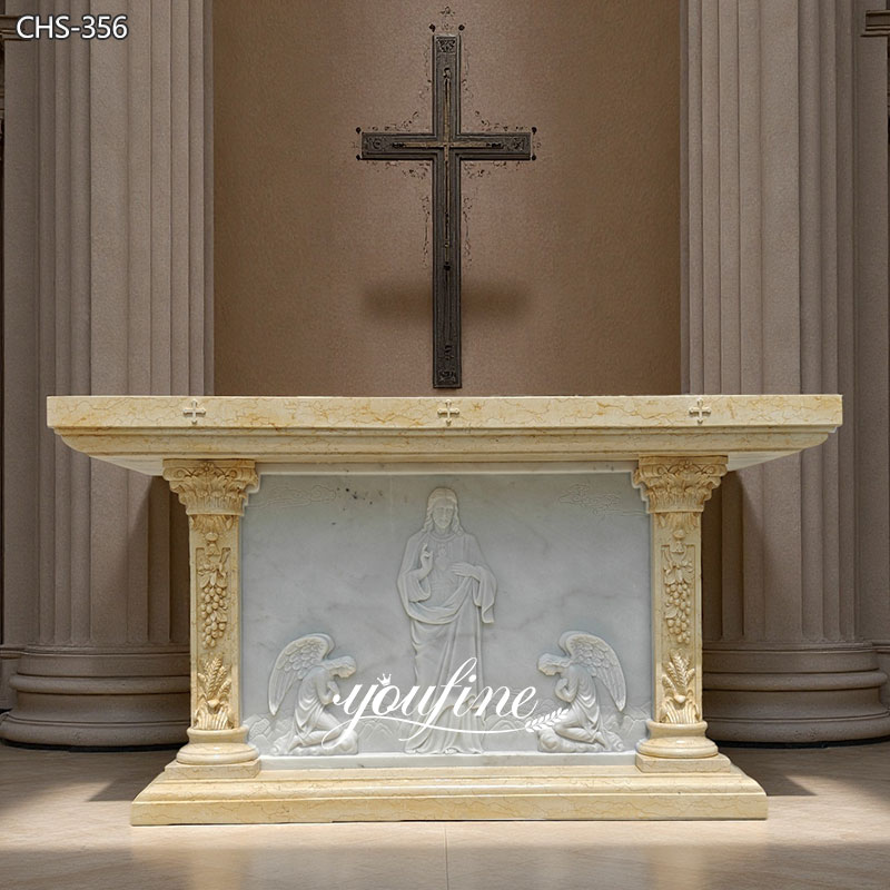 Marble Altar With Jesus