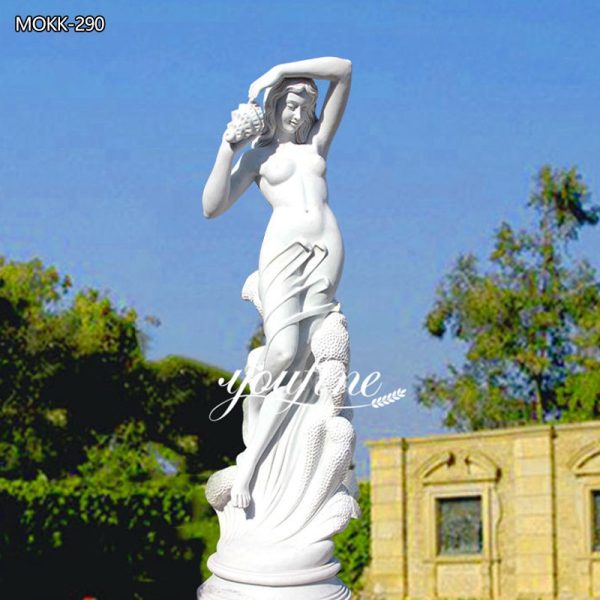 Marble Female Statue Ferdinando Vichi Sea Nymph Garden Decor for Sale MOKK-290