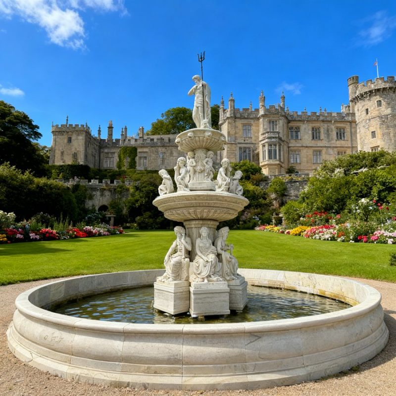 Marble Poseidon Fountain
