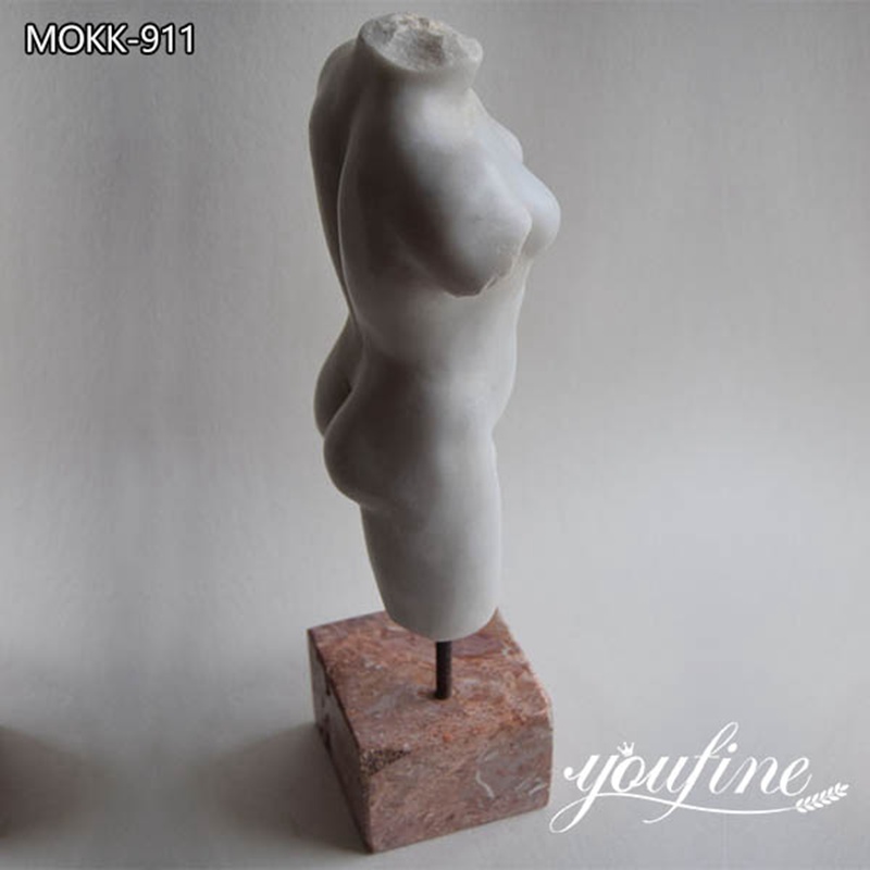 Natural Marble Female Torso Statue Classic Art Design for Sale MOKK-911 (1)