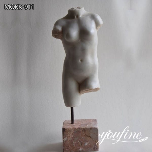 Natural Marble Female Torso Statue Classic Art Design for Sale MOKK-911