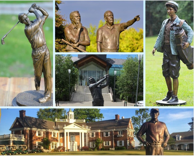 Outdoor Golf Statues for your choice