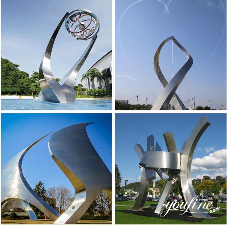 abstract outdoor sculptures