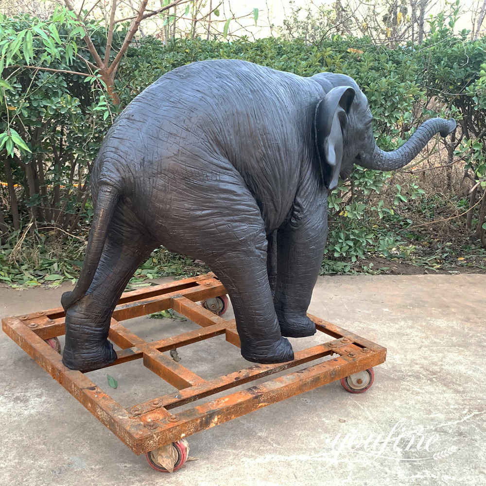 baby elephant statue details (2)