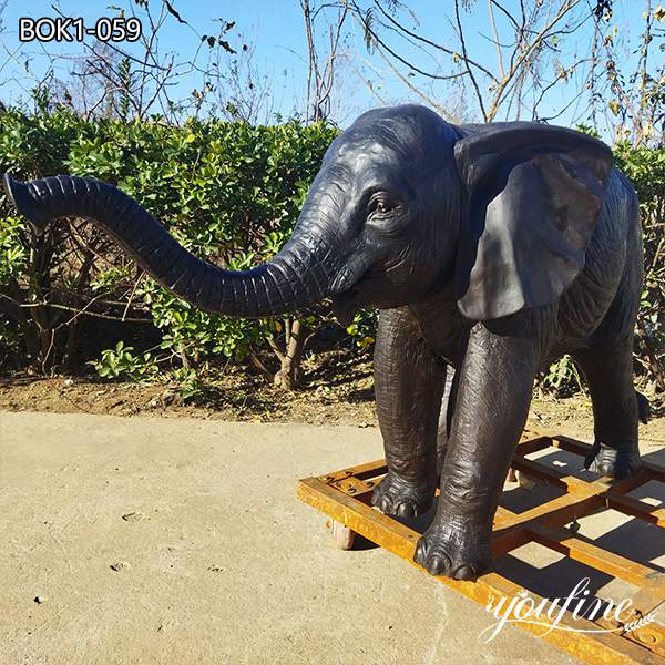 large elephant statue