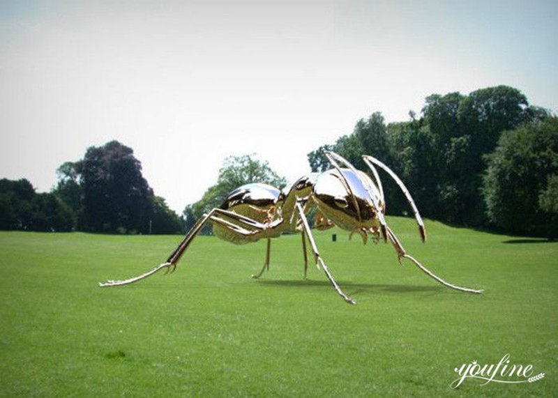 metal ant sculptures