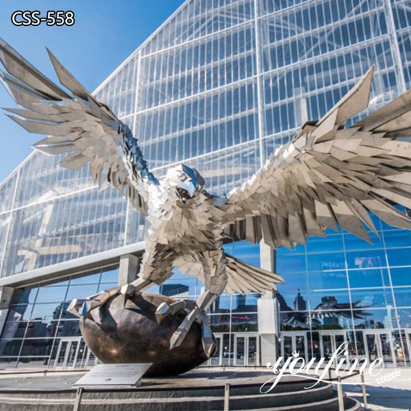 Outdoor Metal Eagle Sculpture Art Decor for Sale CSS-558