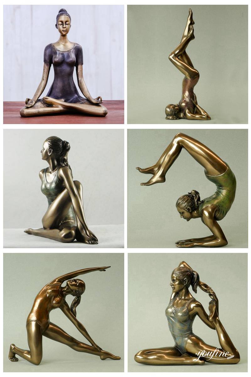 yoga sculpture-YouFine Sculpture