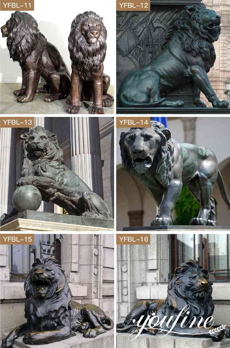 YouFine High-quality Lion Sculptures: