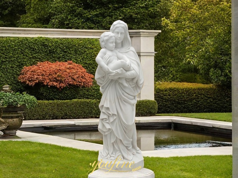 新作からSALEアイテム等お得な商品満載 Life Size Catholic Our Lady of Virgin Mary with Baby Jesus 洋楽