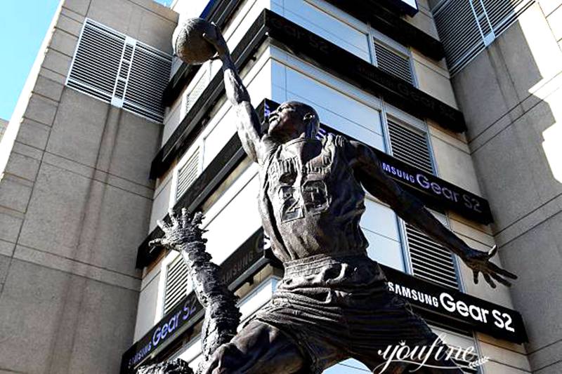Michael Jordan Statue Details