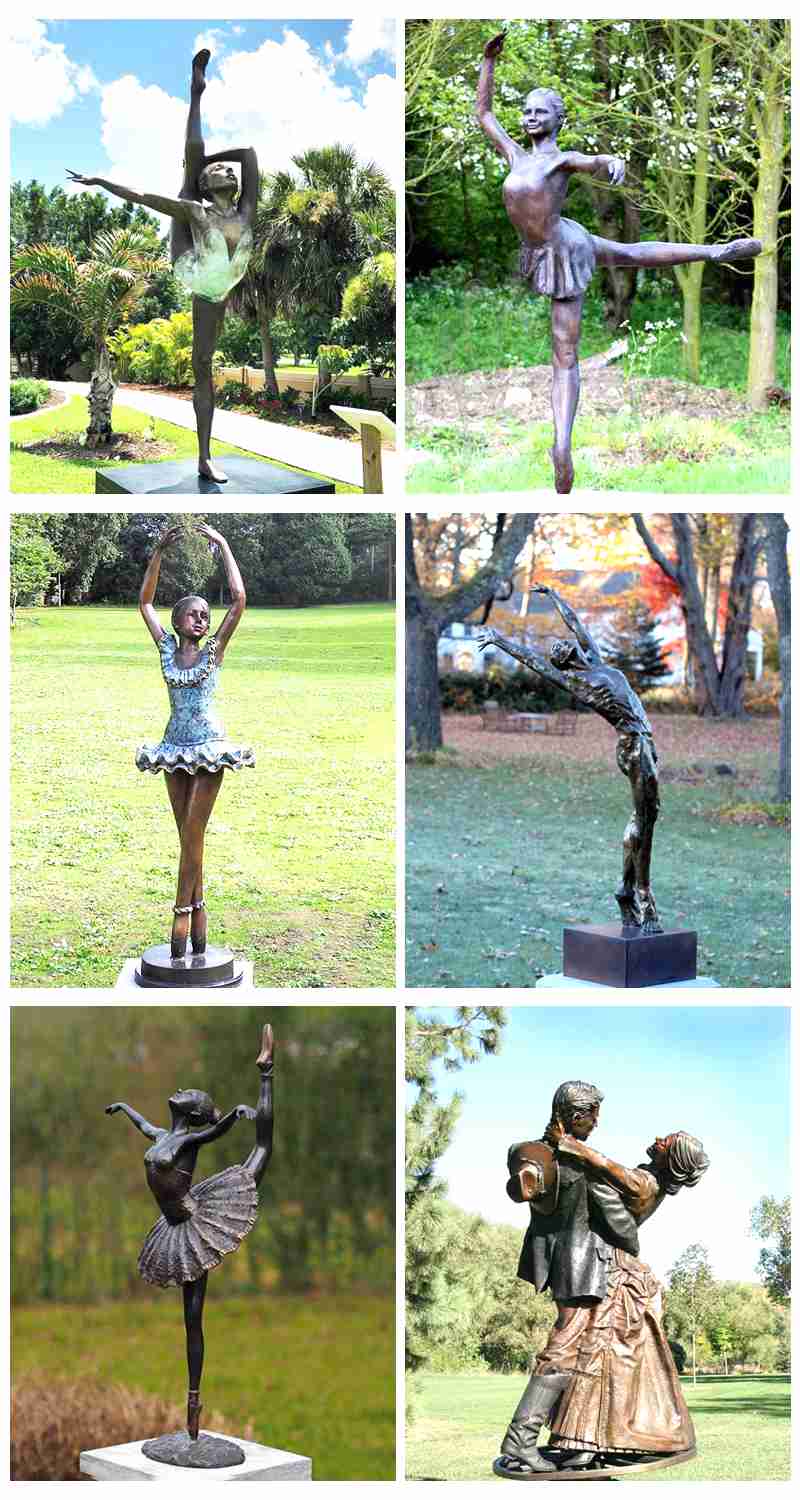 Ballerina Garden Statue Description