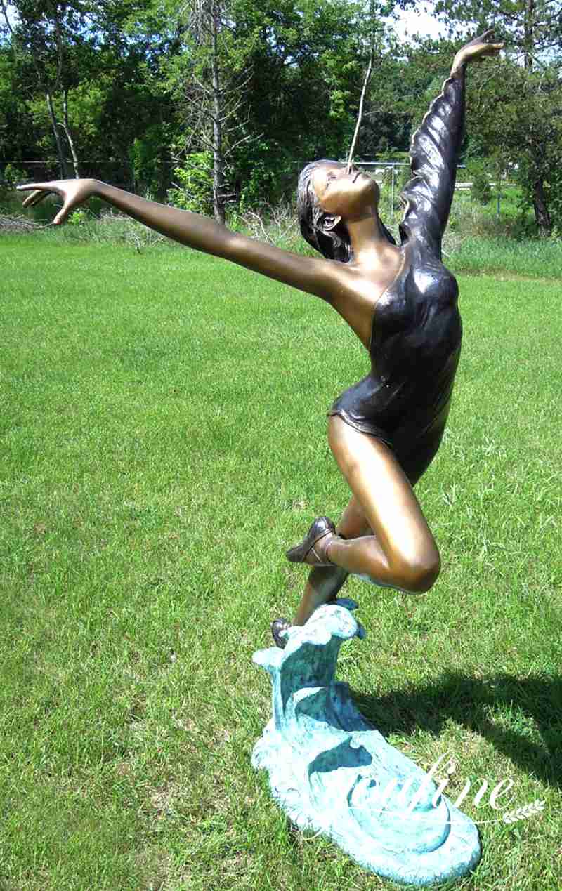 Ballerina Garden Statue Description