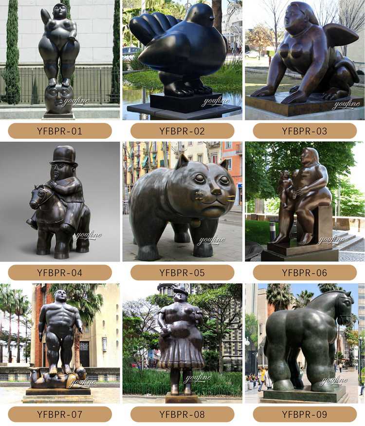 botero fat lady-YouFine Sculpture