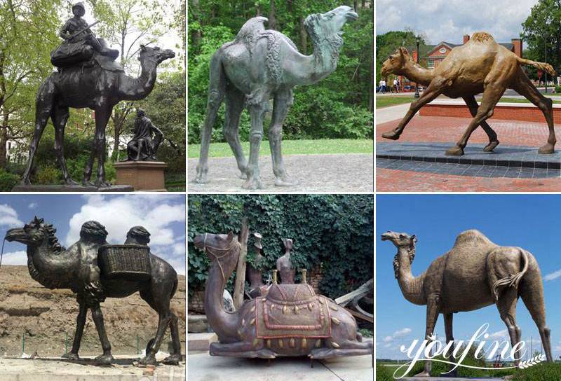 bronze camel sculpture-YouFine Sculpture (1)