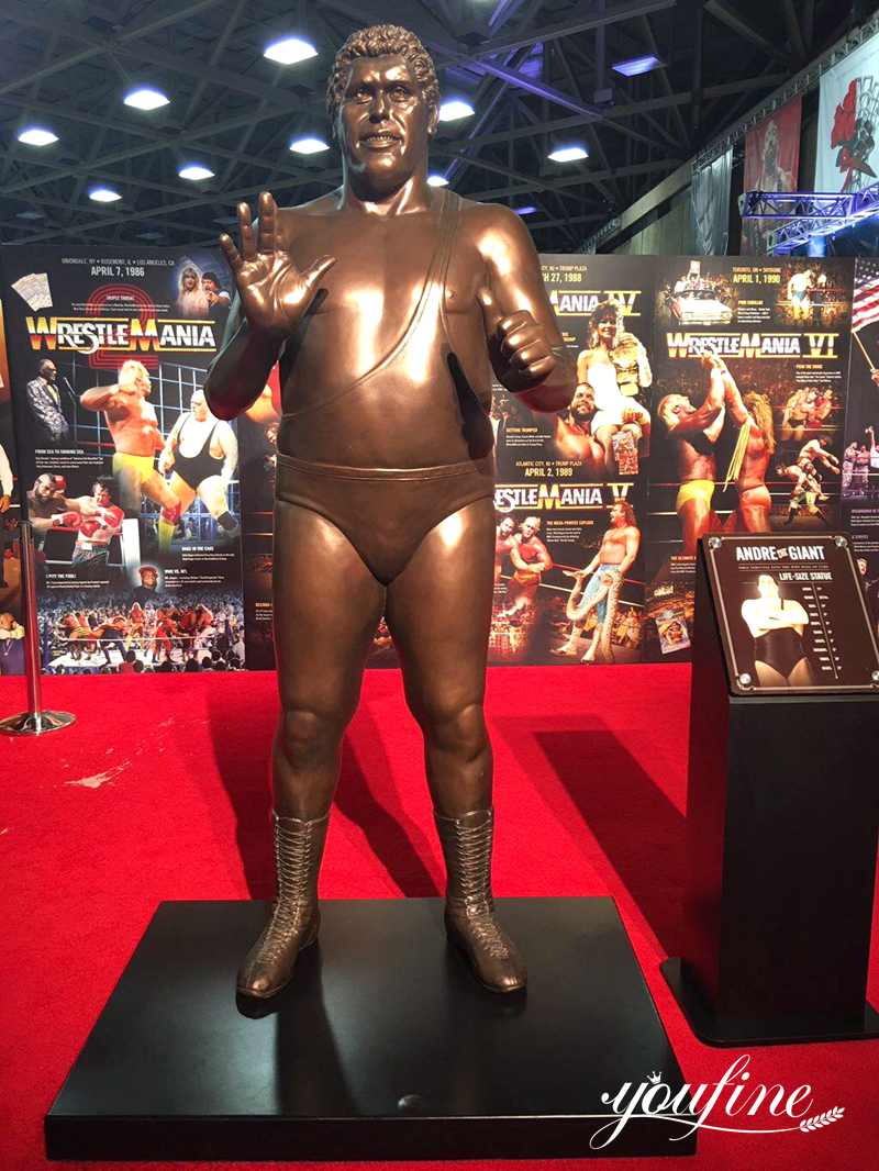 Introduction of WWE Bronze Statue:
