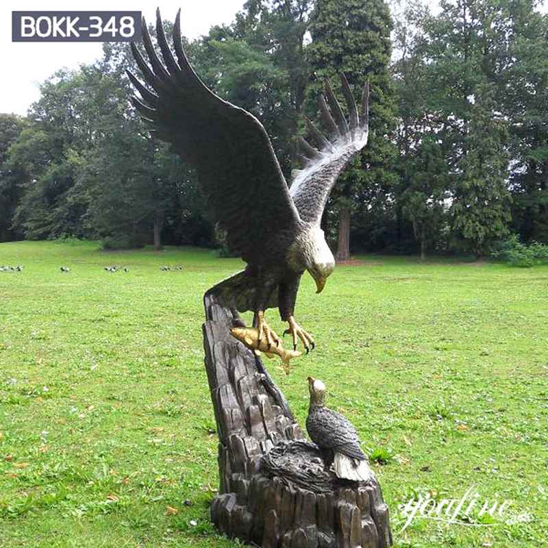 Description of Bronze Eagle Statue