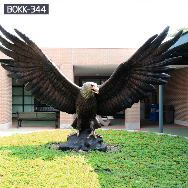 Bronze Eagle Sculpture Is of Great Value
