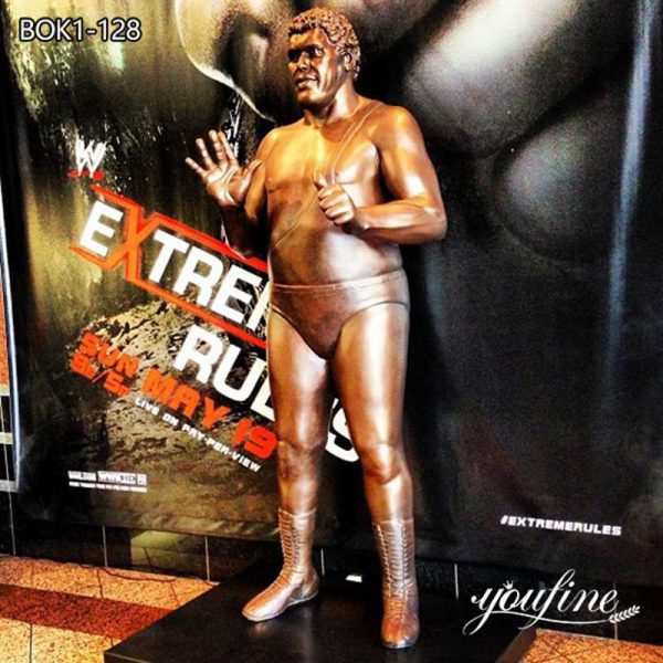 Introduction of WWE Bronze Statue: