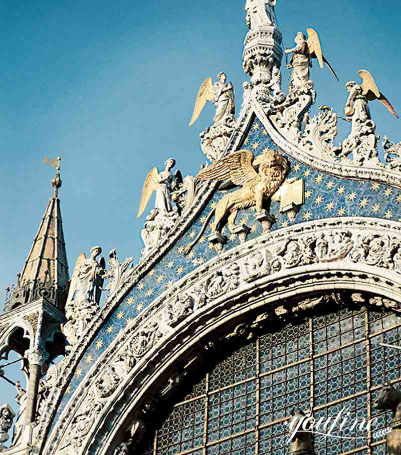 The Lion Sculpture in Venice: