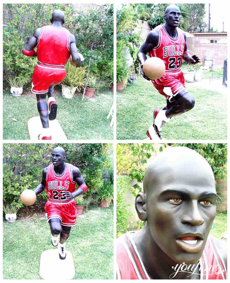 Realistic Bronze Michael Jordan Statue Replica Factory Supplier MLBS-078 -  Milystatue