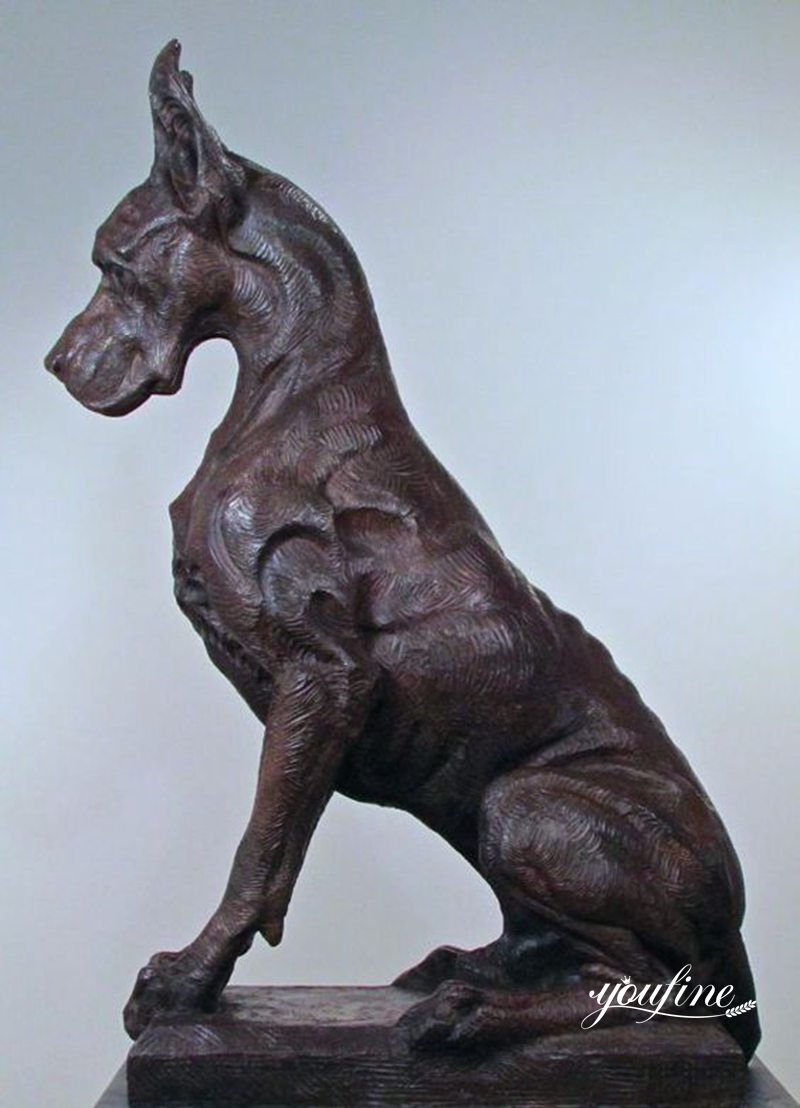 life size great dane statue -YouFine Sculpture