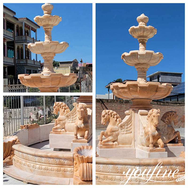 marble water fountain - YouFine Sculpture