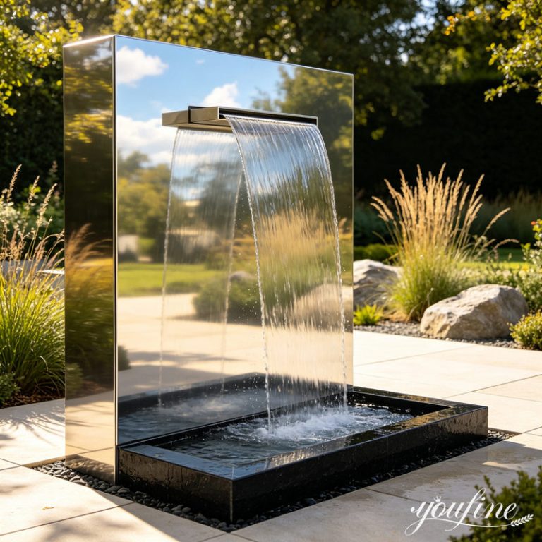 Metal Wall Water Fountain for Sale CSS-639