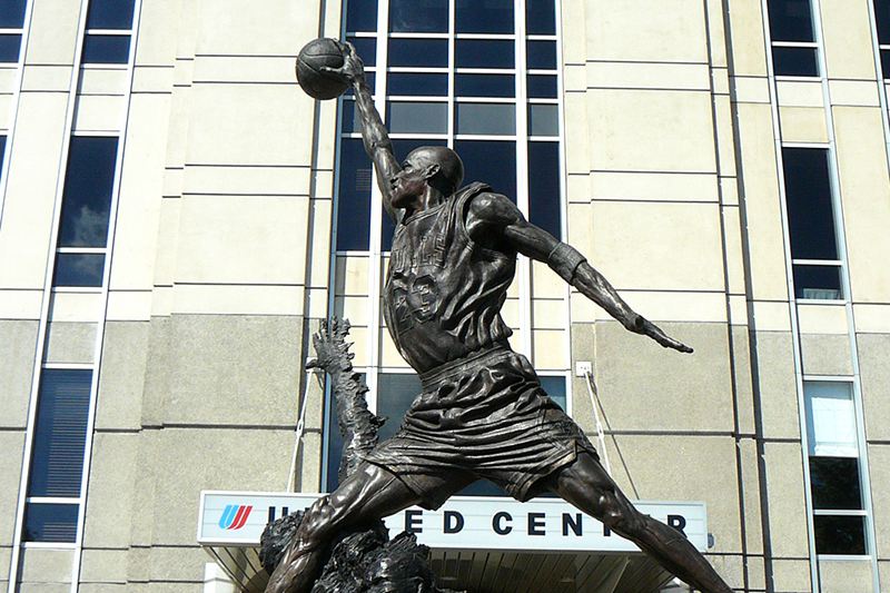 Michael Jordan Statue for Sale Description