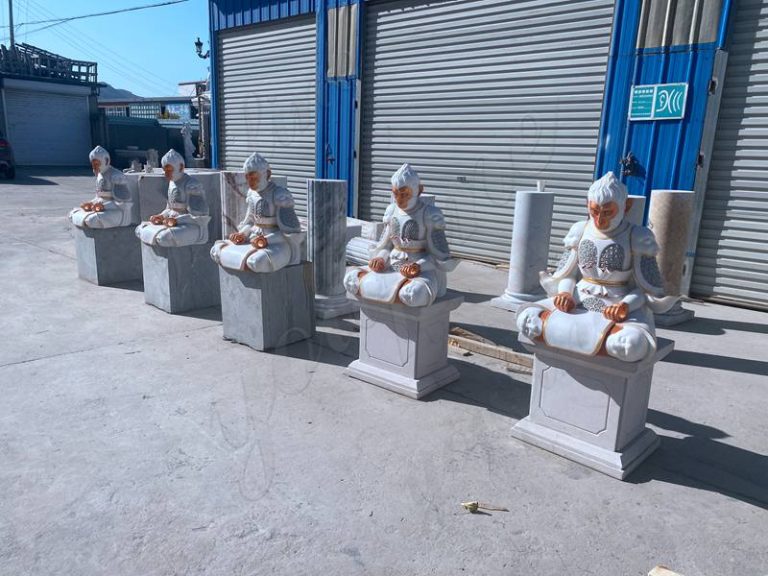 Marble Life Size Monkey King Statue Chinese Mythology Figure Supplier