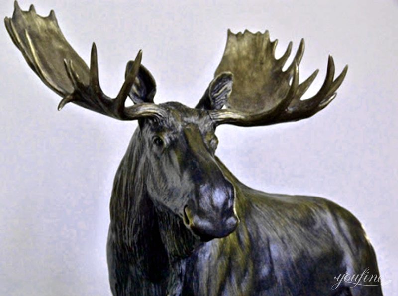 moose sculpture-YouFine Sculpture (1)