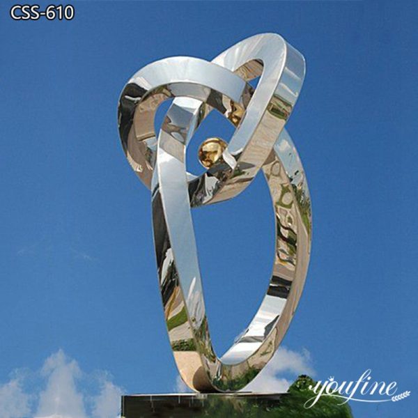 Description of Stainless Steel Sculpture: