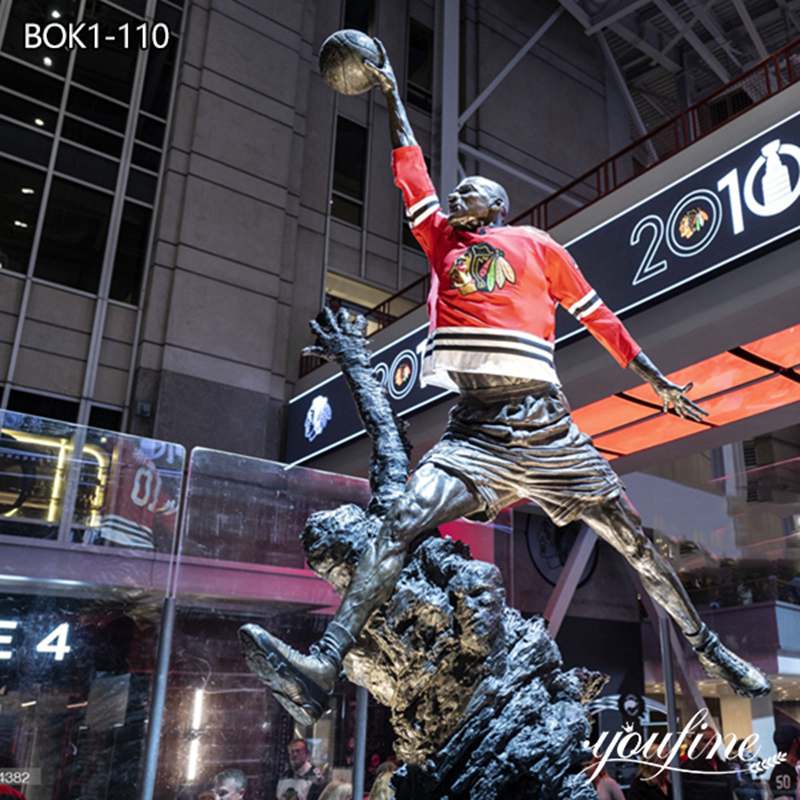 Where Is The Michael Jordan Statue?