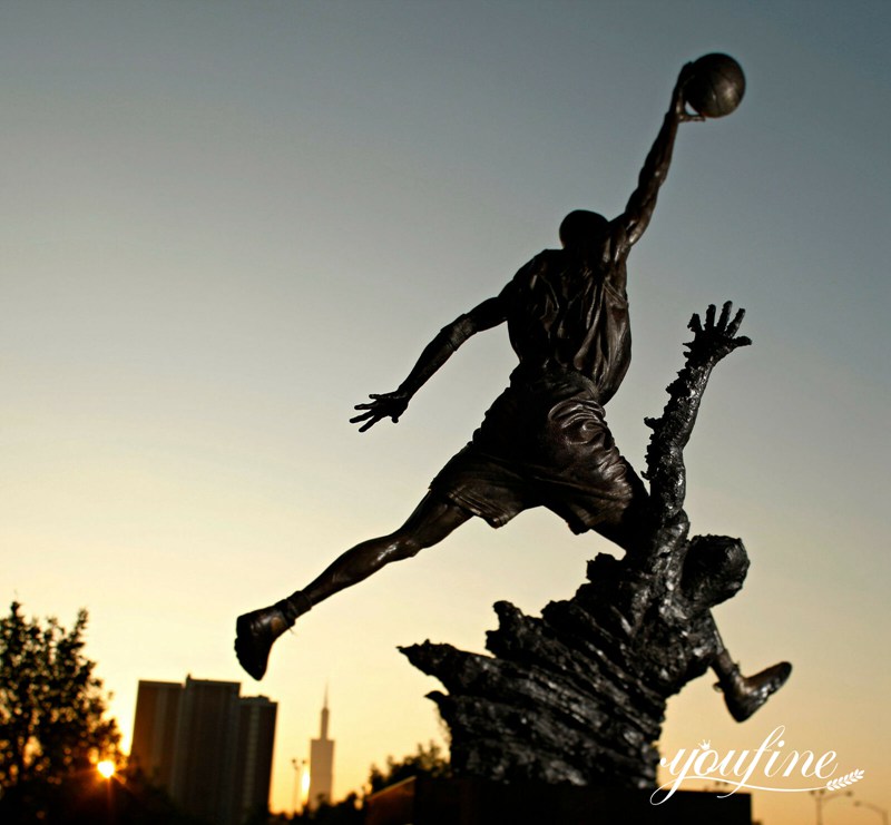 Is The Michael Jordan Statue Life-size