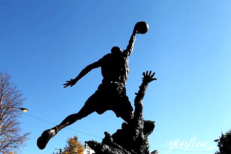 Is The Michael Jordan Statue Life-size