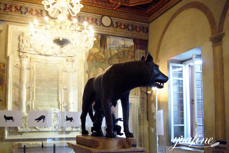What Does The Capitoline Wolf Symbolize