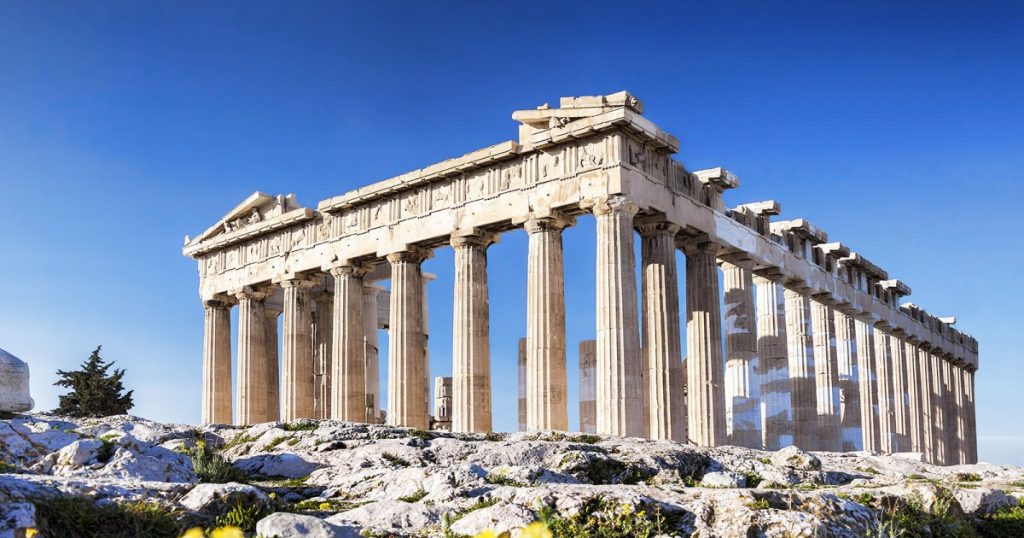 Beautiful Marble Parthenon 02