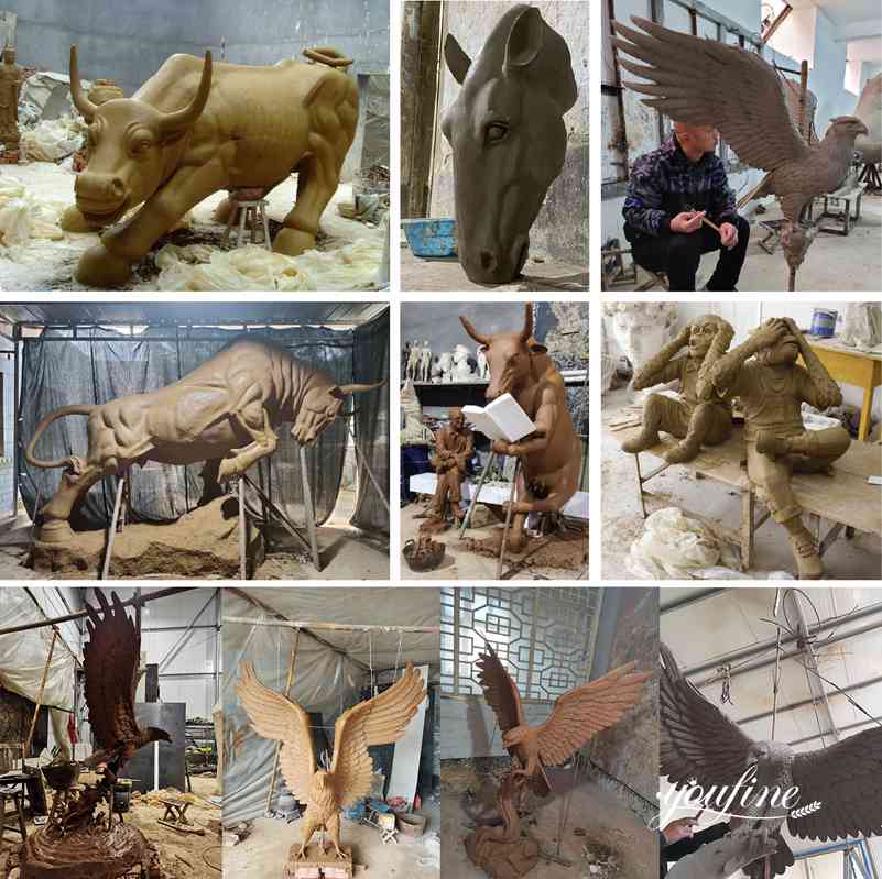 Bronze animal statue for sale-YouFine Sculpture