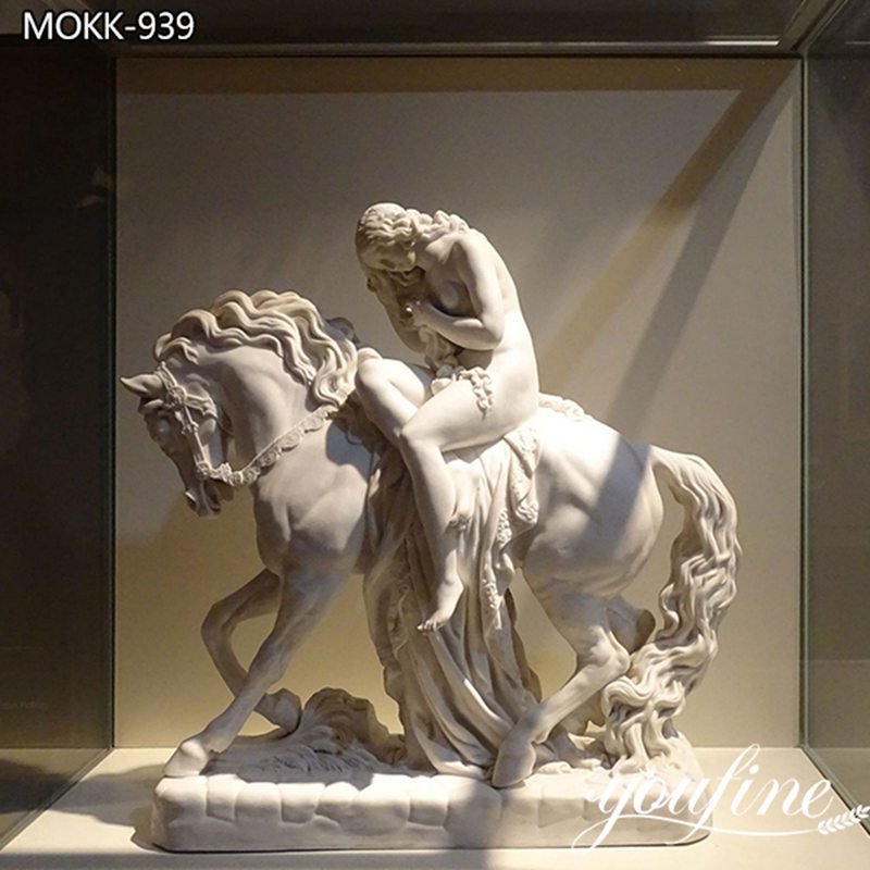 Lady Godiva Statue Classical Marble Design Factory Supply MOKK-939