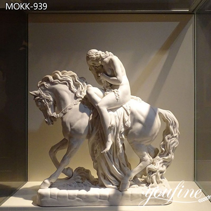 Life Size Lady Godiva Statue Classical Marble Design Factory Supply MOKK-939