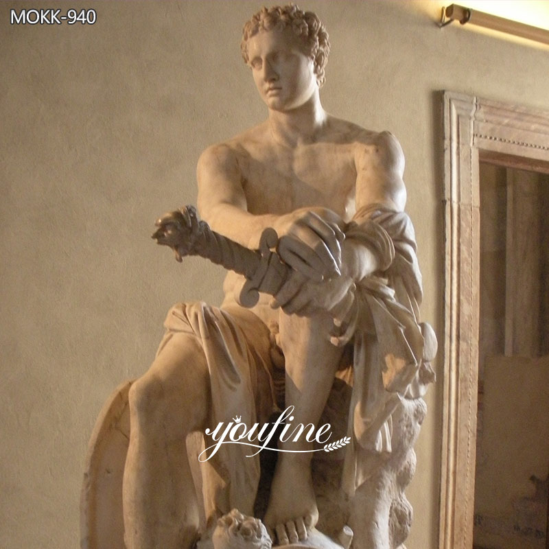 Marble Greek Ludovisi Ares Statue