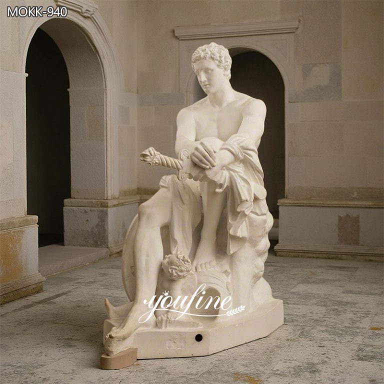 Marble Ludovisi Ares Statue Garden Decor MOKK-940