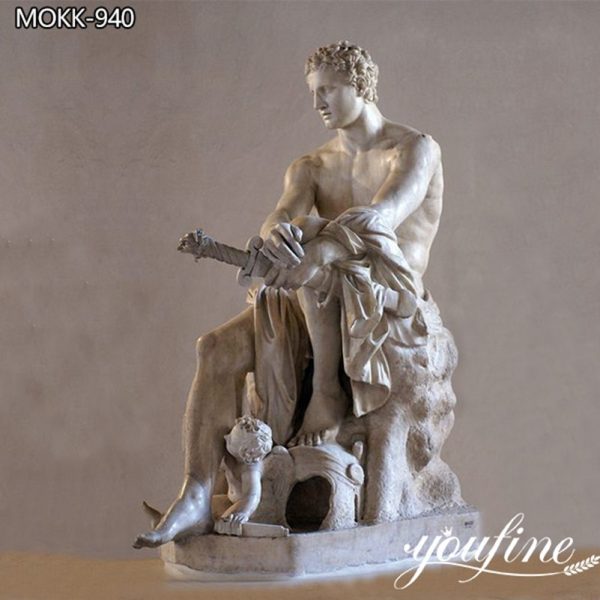 Marble Ludovisi Ares Statue-YouFine Sculpture (1)